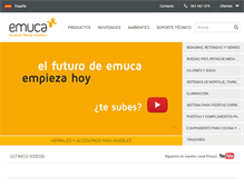 Tablet Screenshot of emuca.es